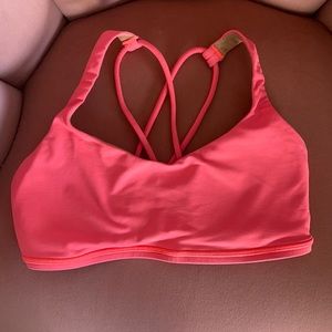 (S) Lululemon Women’s Light Support Bra - Neon